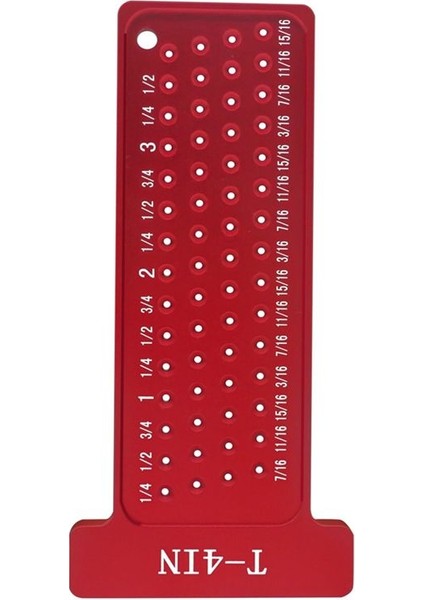 Imparatorluk T-Düzenli Alüminyum Alaşım Deliği Konumlandırma Belirtme Ahşap Işleme Cetveli Gösterge Ölçüm Aracı (Yurt Dışından) indirimleri