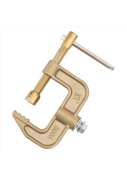 4x Kaynak Toprak Kelepçesi 500A Akım G Tipi Katı Pirinç Toprak Kelepçesi Tig Mig Mma Kaynakçıları Için 43MM Çene Genişliği (Yurt Dışından) fiyatları