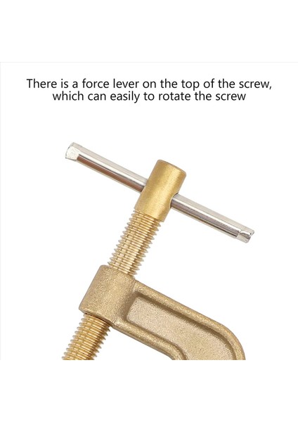 4x Kaynak Toprak Kelepçesi 500A Akım G Tipi Katı Pirinç Toprak Kelepçesi Tig Mig Mma Kaynakçıları Için 43MM Çene Genişliği (Yurt Dışından) fırsatları