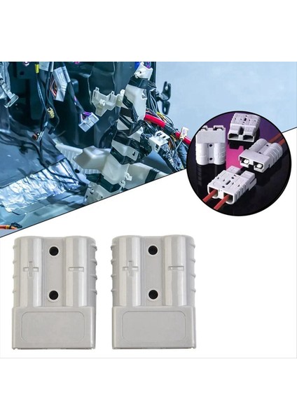 10PCS Anderson Tarzı Fiş Konektörü 120A Anderson Tutamaç Forklift Pil Şarjı Hızlı Konektörler Kiti Gri (Yurt Dışından) indirimleri