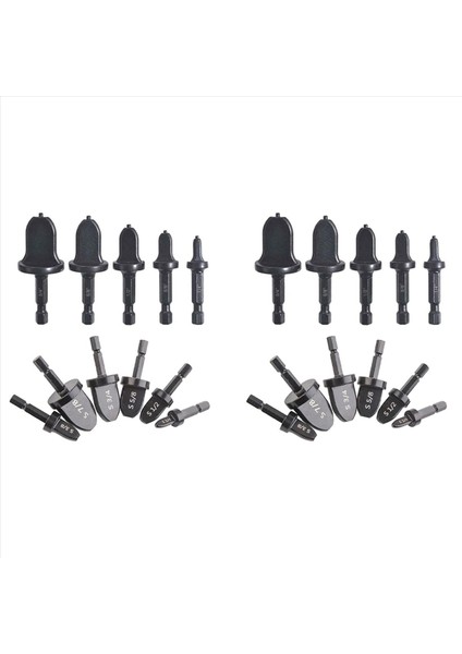 22X Hex Tutma Klima Bakır Boru Sömürme Aracı Koruma Aracı Matkap Bit (Yurt Dışından)