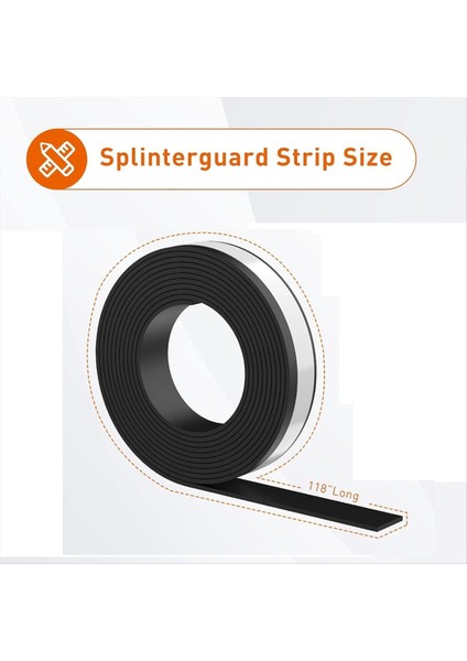 1pcs Rulo Kılavuzu Demiryolu Kıymık Koruma Track Testere Kılavuzu Raylar 423360-7 ve 194419-4 ve 495209 SP6000/MAKITA/FESHO Için 118IN (Yurt Dışından) modelleri