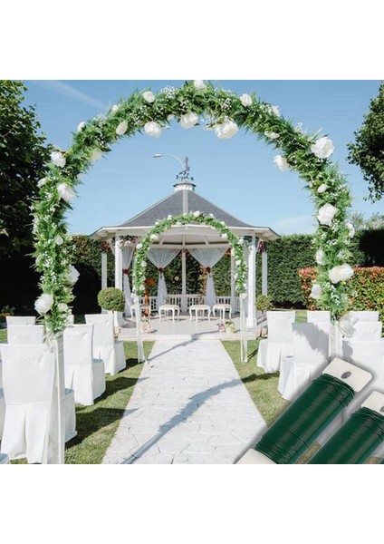 Çiçek Teli 3 Paket 114 Yarda 22 Gauge Yeşil Çiçekçi Tel Esnaflar Için Esnek Kürek Tel Noel Çelenk Ağacı Yeşil (Yurt Dışından) fırsatları