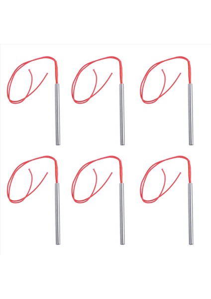 6x Elektrik Direnci 220 Vac 500 W Kartuş Isıtıcı 10 x 120 mm (Yurt Dışından)