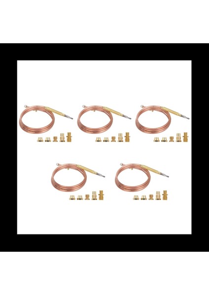 Evrensel Gaz Sobası Termokupl 25 Pcs Somun Isıtma Gaz Brülörü Değiştirme Termokupl Adaptör (Yurt Dışından) modelleri