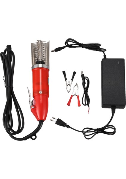 120W Su Geçirmez Elektrik Balık Ölçeği Sıyırıcı Balıkçılık Ölçekleyicileri Temiz Kolay Balık Çıkma Temizleyici Aracı Şarj Adaptörü Ab Fiş (Yurt Dışından)