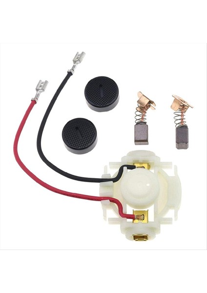 Karbon Fırça Tutucu Karbon Fırçası Sürücü Aksesuarları Için Karbon Fırça Kapakları Yedek Karbon Fırça Seti 1619X08020 (Yurt Dışından)