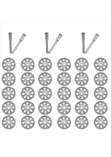 30PCS Aksesuarlar Metal Öğütme Tekerleği Için 20MM Elmas Kesme Diski Matkap Döner Aracı Için Mini Dairesel Testere (Yurt Dışından)
