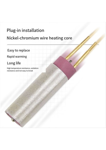 Plastik Kaynak Aksesuarı Dsh-C Isıtma Çekirdeği 1080W Sıcak Hava Isıtma Çekirdeği Seramik Isıtma Çubuğu Direnci Tel B (Yurt Dışından) fiyatları