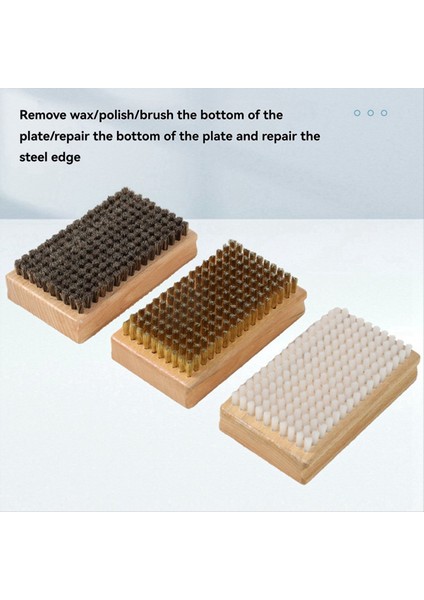 Snowboard Ağda Fırçası Çelik Tel / Naylon / Horse Kaçağı Kayak Ağda Fırçası Snowboard Bakım Aracı (Yurt Dışından) fiyatları