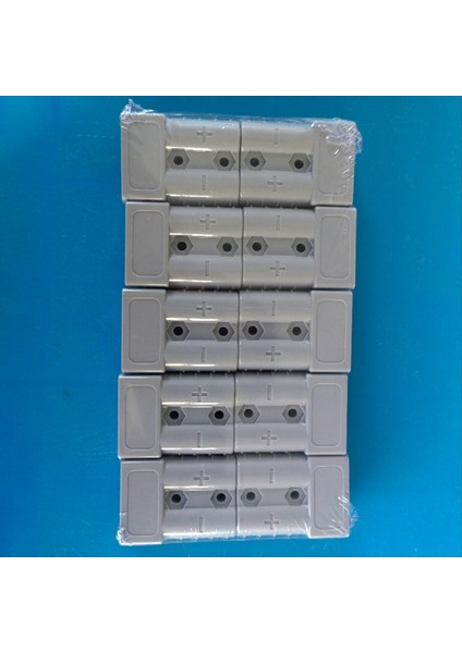 10PCS Anderson Tarzı Fiş Konektörü 50A Anderson Tutamaç Forklift Pil Şarjı Hızlı Konektörler Kiti Gri (Yurt Dışından) modelleri