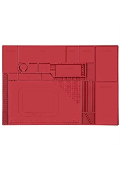 Silikon Lehimleme Mat Isıya Dayanıklı Onarım Iş Mat Menzili Multimetre Lehim Onarım Matını Eşleştirebilir (Yurt Dışından)