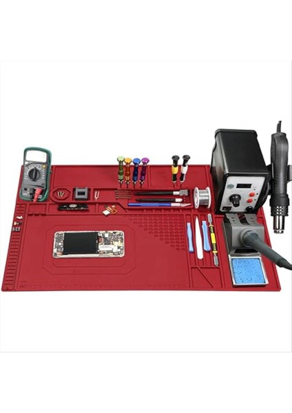 Silikon Lehimleme Mat Isıya Dayanıklı Onarım Iş Mat Menzili Multimetre Lehim Onarım Matını Eşleştirebilir (Yurt Dışından) indirimleri