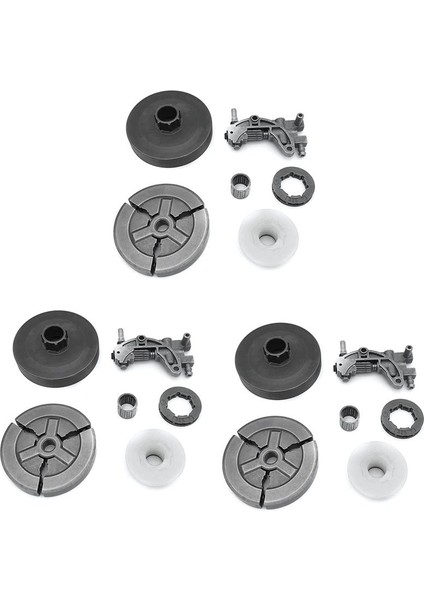 Çince 4500 5200 5800 45CC 52CC 58CC Yağ Pompası Solucan Dişli Yatak Kiti Chainsaw (Yurt Dışından)