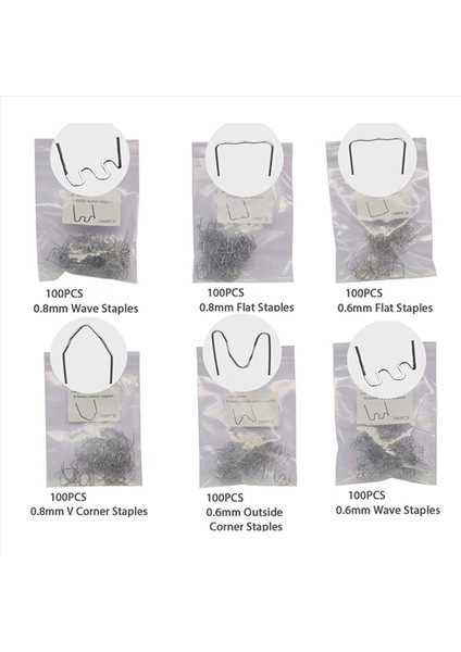 1200 Pcs Sıcak Zaplan Set Tampon Onarım Zımbaları Kaynak Plastik Klip (Yurt Dışından) indirimleri