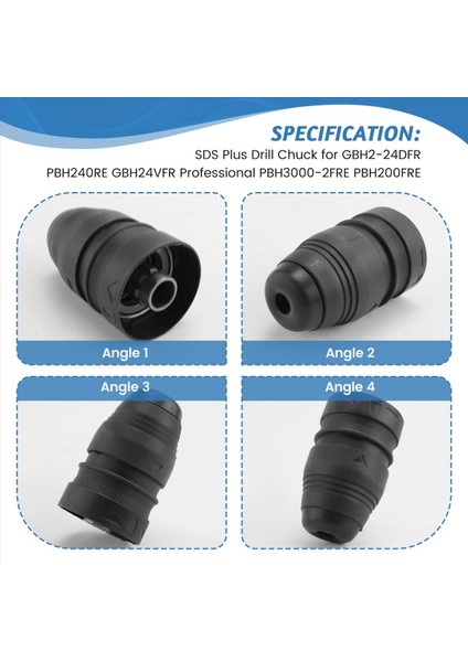 Sds Plus Bosch GBH2-24DFR PBH240RE GBH24VFR Profesyonel PBH3000-2FRE PBH200FRE (Yurt Dışından) indirimleri