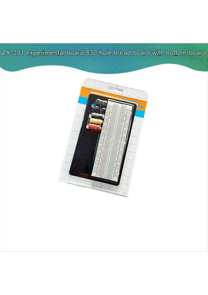 Lehimsiz Breadboard Lehimsiz Test Kartı Deney Tezgahı ZY-201 MB102 830 Delikli Breadboard Alt Plakalı (Yurt Dışından) fiyatları