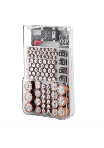 Pil Kapasite Testi Alet Pil Mukavemeti Göstergesi Organizatör Çok Fonksiyonlu Pil Organizatörü Siyah (Yurt Dışından) fırsatları