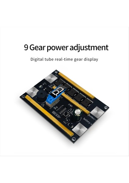 18650 Lityum Pil Nokta Kaynakçı Kalem Kontrol Kartı Dokunmatik Kaynak Makinesi 12V Otomatik Nokta 9 Hızlı Çıkış Modülü B (Yurt Dışından) modelleri