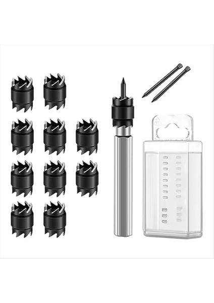 Nokta Kaynak Kesici Seti Çift Taraflı Spot Kaynak Kesici 3/8 Hss Spot Kaynak Kesici Çıkma Matkap Bitleri Güç Matkabı Için Altı (Yurt Dışından)