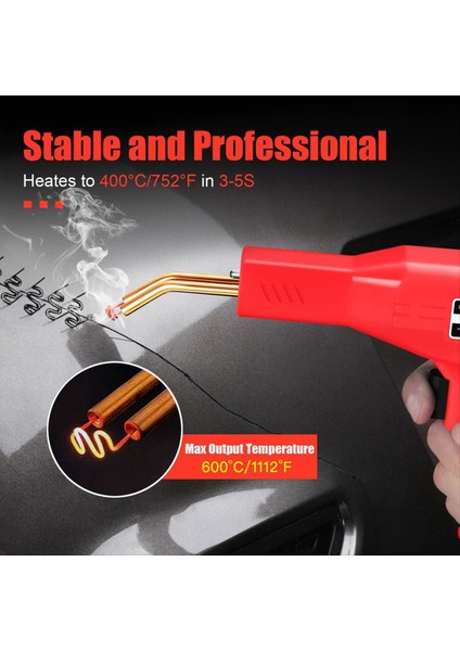 Araç Tampon Onarım Makinesi Plastik Tampon Onarımı Kaynak Kaynak Çivileri ve Kaynak Çubukları Plastik Kaynak Makinesi Ab Fiş (Yurt Dışından) indirimleri