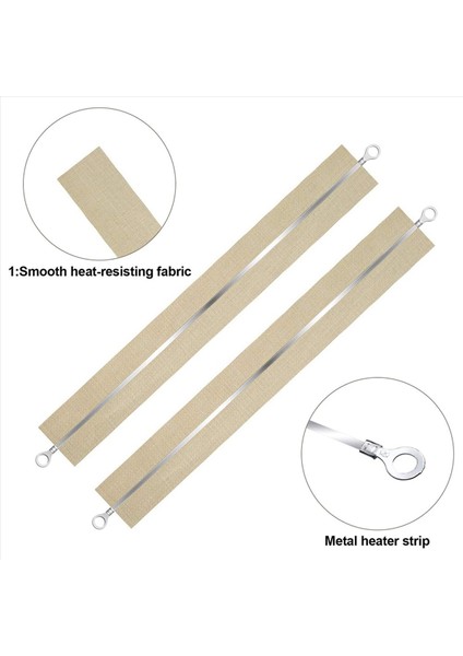 30 Adet Dürtü Sızdırmazlık Maddesi Yedek Parçalar Dürtü Sızdırmazlık Maddesi Isıtma Elemanları Servis Yedek Onarım Parçaları Kiti FS-200 Için (Yurt Dışından) fırsatları