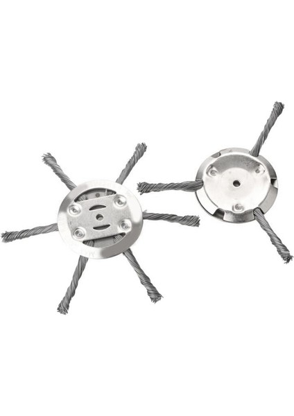 3/6 Kafa Çelik Tel Çim Döşeme Kafası Çim Biçme Makinesi Çim Fırçası Kesici Toz Çıkarma Bahçe Aracı Için Ayıklama Plakası Salıncak (Yurt Dışından)