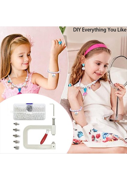 Inci Ayar Makinesi Boncuk Perçin Sabit Makinesi 5 Boyut El Pres Pearl Ayar Aracı Şapkalar Için Set Dıy Aksesuarları (Yurt Dışından) indirimleri