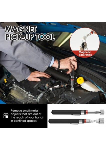 Teleskoping Manyetik Toplama Aracı Uzatılabilir Mıknatıs Çubuğu Ulaşılması Zor Lavabo Drenajları Tamirci Otomotiv Için Mıknatıs Çubuğu (Yurt Dışından) fiyatları