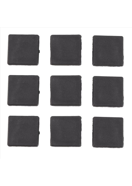 200PCS 1 Inç Kare Tüp Uç Kapak Plastik Tapalar Tüp Uç Kapaklar Post Boru Kapağı Kapak Boru Takma Sandalye Glide Fişleri (Yurt Dışından) fırsatları