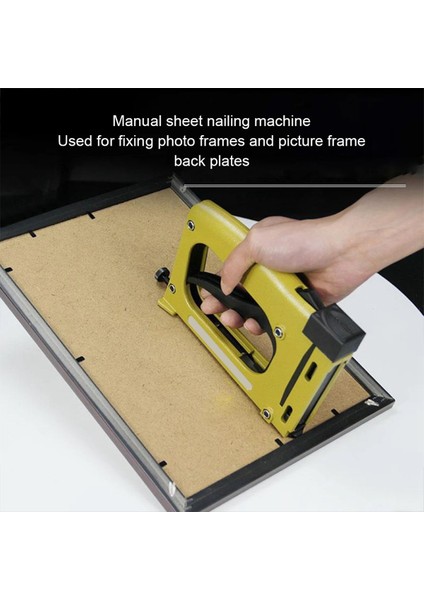 Metal El Zımbalucu Endüstriyel Sanat Fotoğraf Çerçeveleri Zımbalucu Taşınabilir Tırnak Izleyici Çerçeveleme Aracı (Yurt Dışından) fiyatları