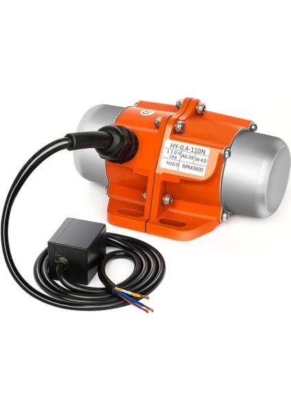 40W Beton Titreşim Motoru Tek Faz Ac 110V 3600RPM Alüminyum Alaşım Kılıfı Shaker Tablosu Için Elektrik (Yurt Dışından)