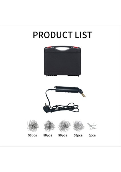 Elde Taşınmış Sıcak Kaynak Tırnaklar Makine Araç Tamponları Onarma Aracı Sıcak Zımbalanma Plastik Kaynak Onarma Makinesi Ab Fiş (Yurt Dışından) modelleri