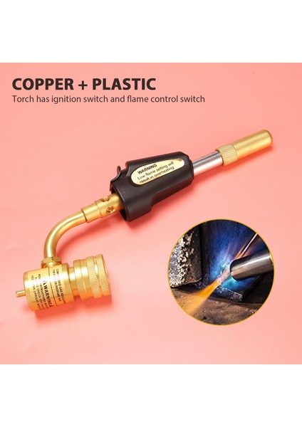 Turbo Torch Ipuçları Gaz Kendinden Ateşleme Turbo Regülatörü Lehimleme Lehimleme Kaynak Sıhhi Tesisat Aracı Ev Aksesuar (Yurt Dışından) indirimleri