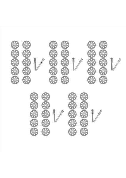 50PCS Aksesuarlar Metal Öğütme Tekerlek Diski Için 20MM Elmas Kesme Diski Matkap Döner Aracı Için Mini Dairesel Testere (Yurt Dışından)