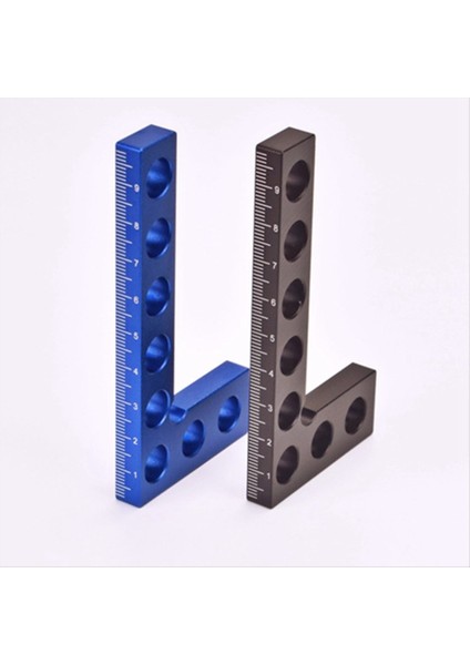 Alüminyum Alaşım Liği Cetvel 90 Derece Sağ Açılı Cetvel Ölçüm Aracı Işaretleme Cetvel Açısı Cetvel Ağaç Işleme Araçları Mavi (Yurt Dışından) fiyatları