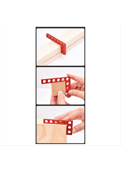 Alüminyum Alaşım Liği Cetvel 90 Derece Sağ Açılı Cetvel Ölçüm Aracı Işaretleme Cetvel Açısı Cetvel Ağaç Işleme Araçları Mavi (Yurt Dışından) fırsatları