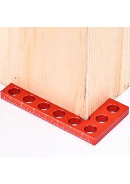 Alüminyum Alaşım Liği Cetvel 90 Derece Sağ Açılı Cetvel Ölçüm Aracı Işaretleme Cetvel Açısı Cetvel Ağaç Işleme Araçları Mavi (Yurt Dışından) indirimleri