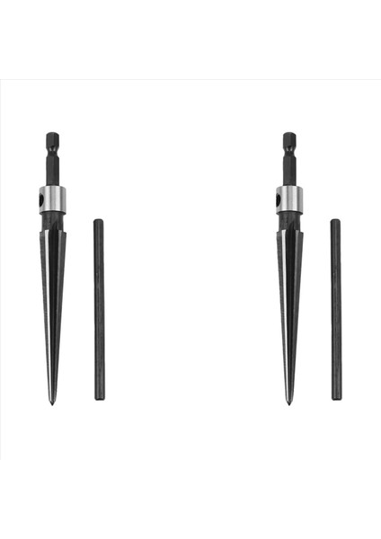 2x Konik Rayap 3-13MM Altı Shank Reamer Yivli El Tutulmuş Çelik Köprü Pimi Deliği Pah Ağaç Kesme Aracı (Yurt Dışından)