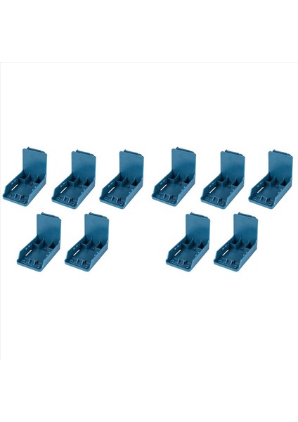 Makita 18V Için 10 Paket Alet Montajı Makita Için Pil Tutucu 18V Pil Montajları/askı/rıhtım Tutucu (Yurt Dışından)
