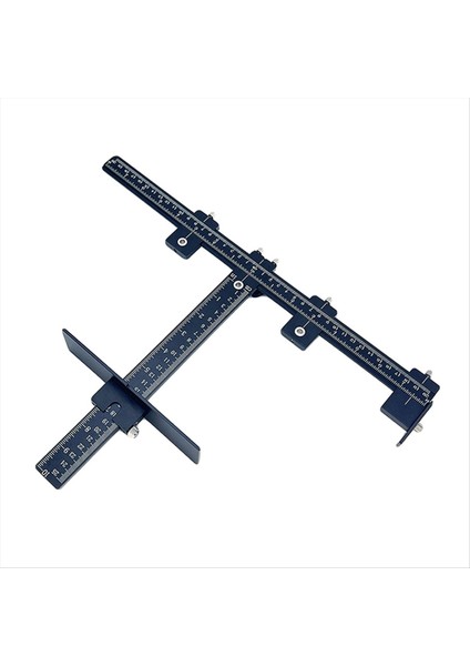 Sap Yumruk Bulucu Ayarlanabilir Dolap Donanım Jig Dolap Kapı Kolu Konumlandırma Yumruk Sapı Tatbikat Kılavuzu Bulucu B (Yurt Dışından)