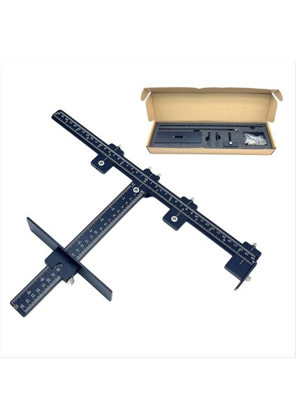 Sap Yumruk Bulucu Ayarlanabilir Dolap Donanım Jig Dolap Kapı Kolu Konumlandırma Yumruk Sapı Tatbikat Kılavuzu Bulucu B (Yurt Dışından) indirimleri