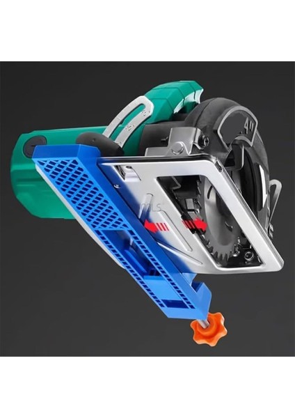 Açıkçası Ayarlanabilir Kesme Makinesi Taban Kılavuzu Elektrik Dairesel Testere Freze Konumlandırma Kelepçesi Ahşap Kesme Kılavuzu (Yurt Dışından) modelleri