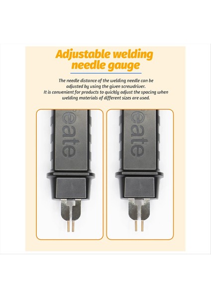 Docreate Entegre Spot Kaynak Kalemi Dıy Elektrikli Aracı 18650 Pil Paketi El Terici Anahtar B (Yurt Dışından)