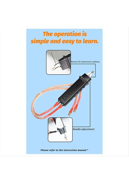 Docreate Entegre Spot Kaynak Kalemi Dıy Elektrikli Aracı 18650 Pil Paketi El Terici Anahtar B (Yurt Dışından) indirimleri