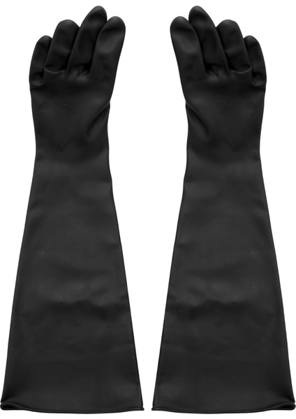 Sandblast Dolap Eldivenleri Için Kum Patlatma Eldivenleri 60X20CM (Yurt Dışından)