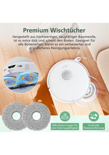 Roborock Qrevo CURV/P20 Pro Ana Roller Yan Fırça Hepa Filtre Mop Bezi Toz Çanta Robot Vakum Süpürge Parçaları (Yurt Dışından) fırsatları