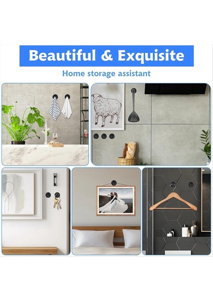 6 Adet Küçük Vantuzlar Cam Için Güçlü Emme Bardağı Siyah 2 2 Inç Pencere Pedleri Vidalı (Yurt Dışından) indirimleri