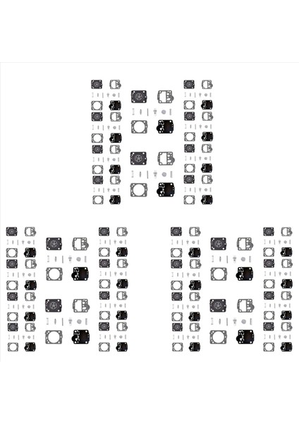 30 Husqvarna Için Karburetor Kiti 240 236 235 435 E Jonsered CS2238 CS2234 Zama RB149 Rb 149 Diyafram Seti (Yurt Dışından)