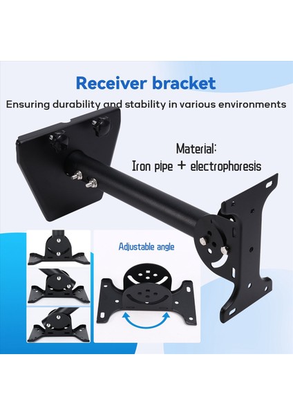 Starlink Için Gen 3 Duvar Montajı Kurulum Braketi Çatı Üst Dış Duvar Montajı Daha Iyi Sinyal Için (Yurt Dışından) fırsatları